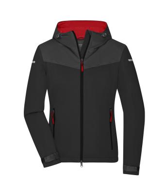 Ladies Ladies' Allweather Jacket Black/carbon/light-red 10549
