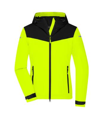 Damen Ladies' Allweather Jacket Bright-yellow/black 10549