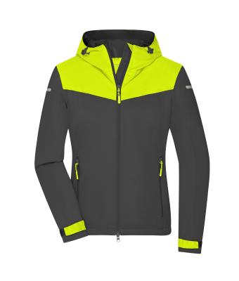 Damen Ladies' Allweather Jacket Carbon/bright-yellow/carbon 10549