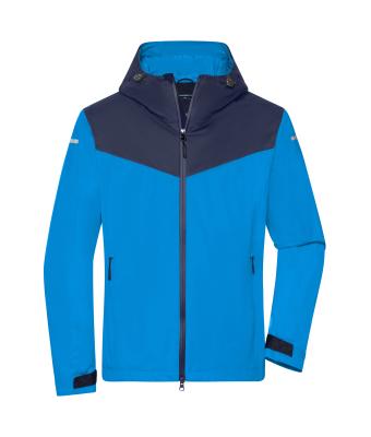 Uomo Men's Allweather Jacket Bright-blue/navy/bright-blue 10550