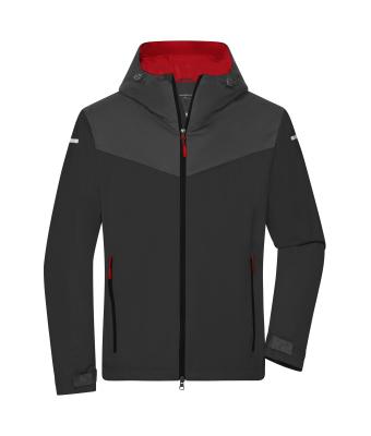 Men Men's Allweather Jacket Black/carbon/light-red 10550