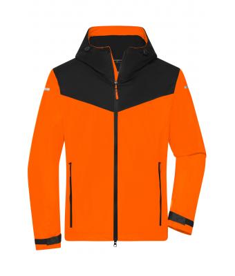 Herren Men's Allweather Jacket Neon-orange/black 10550