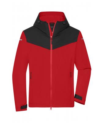Herren Men's Allweather Jacket Light-red/black/light-red 10550