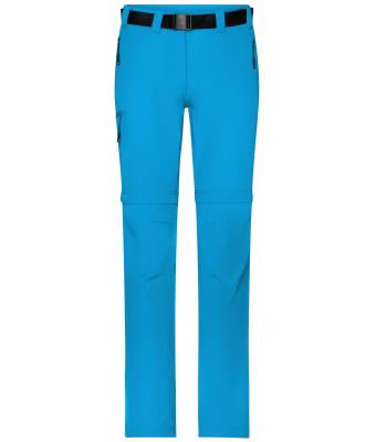 Donna Ladies' Zip-Off Trekking Pants Bright-blue 8600