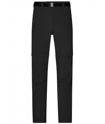 Uomo Men's Zip-Off Trekking Pants Black 8601