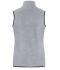 Donna Ladies' Fleece Vest Light-melange/black 11181