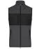 Uomo Men's Fleece Vest Dark-melange/black 11182