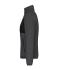 Ladies Ladies' Fleece Jacket Dark-melange/black 11183