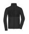 Men Men's Fleece Jacket Black/black 11184