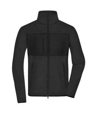Uomo Men's Fleece Jacket Black/black 11184