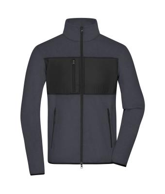Uomo Men's Fleece Jacket Carbon/black 11184