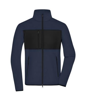Uomo Men's Fleece Jacket Navy/black 11184