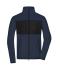 Uomo Men's Fleece Jacket Navy/black 11184