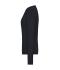 Donna Ladies' Round-Neck Pullover Black 11185
