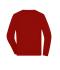 Herren Men's Round-Neck Pullover Red 11186