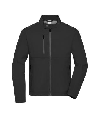 Men Men's Softshell Jacket Black 11188