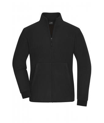 Ladies Ladies' Bonded Fleece Jacket Black/dark-grey 11463