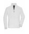 Herren Men's Bonded Fleece Jacket White/dark-grey 11464