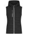 Ladies Ladies' Hybrid Vest Black/black 11468