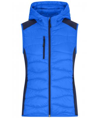 Ladies Ladies' Hybrid Vest Blue/navy 11468