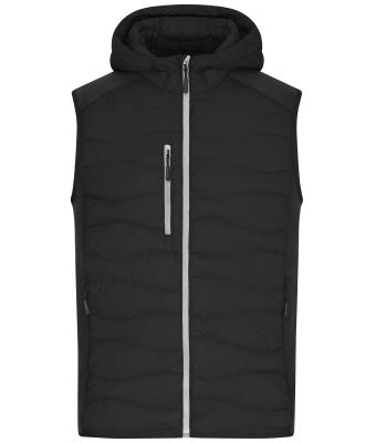 Uomo Men's Hybrid Vest Black/black 11469