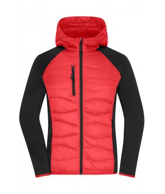Ladies Ladies' Hybrid Jacket Red/black 11470