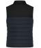 Damen Ladies' Padded Vest Carbon/black 11472