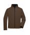 Uomo Men's Softshell Jacket Brown 7306