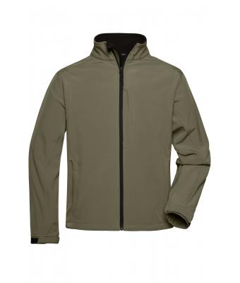 Uomo Men's Softshell Jacket Olive 7306