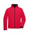 Uomo Men's Softshell Jacket Red 7306