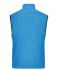 Uomo Men's Softshell Vest Aqua 7308