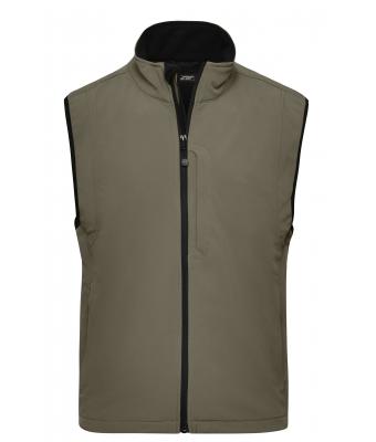 Uomo Men's Softshell Vest Olive 7308