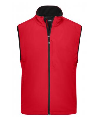 Uomo Men's Softshell Vest Red 7308