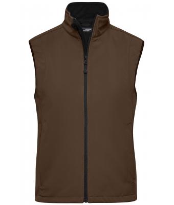 Donna Ladies' Softshell Vest Brown 7310