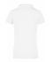 Donna Ladies' Elastic Polo Short-Sleeved White 7317