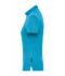 Donna Ladies' BIO Stretch-Polo Work - SOLID - Turquoise 8704