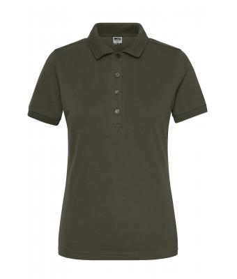 Donna Ladies' BIO Stretch-Polo Work - SOLID - Olive 8704