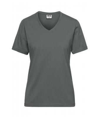 Donna Ladies' BIO Workwear T-Shirt Dark-grey 8731