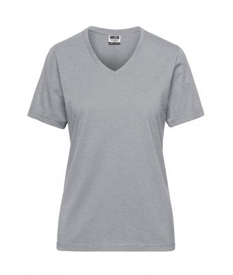 Donna Ladies' BIO Workwear T-Shirt Grey-heather 8731