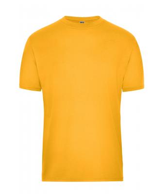 Uomo Men's BIO Workwear T-Shirt Gold-yellow 8732