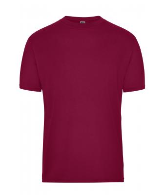 Uomo Men's BIO Workwear T-Shirt Wine 8732