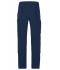 Unisexe Pantalon de travail 4-Way Stretch Slim Fit Marine 10432