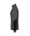 Donna Ladies' Structure Fleece Jacket Black-melange/black/silver 10435