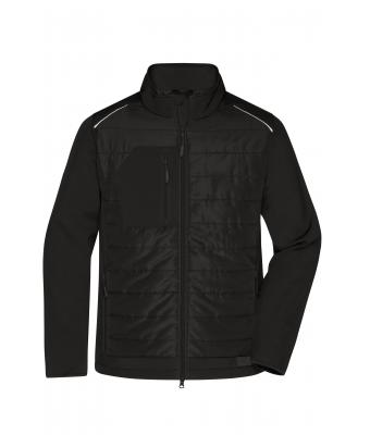 Uomo Men's Hybrid Jacket Black/black 10440