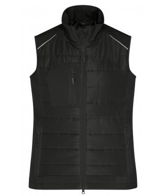 Donna Ladies' Hybrid Vest Black/black 10441