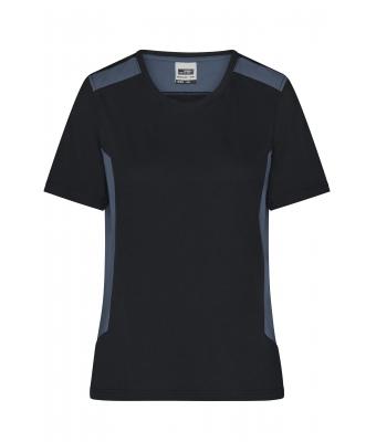 Donna Ladies' Workwear T-Shirt - STRONG - Black/carbon 10439
