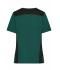 Donna Ladies' Workwear T-Shirt - STRONG - Dark-green/black 10439