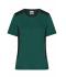 Damen Ladies' Workwear T-Shirt - STRONG - Dark-green/black 10439