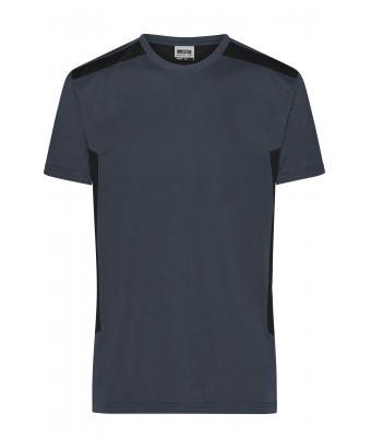Uomo Men`s Workwear T-Shirt - STRONG - Carbon/black 10443