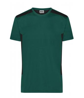 Uomo Men`s Workwear T-Shirt - STRONG - Dark-green/black 10443